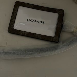 Coach lanyard